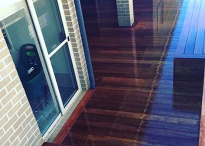 Timber decking