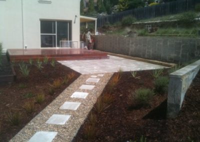 Paving and pathway