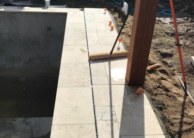 Block drain installation